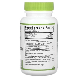 Hyperbiotics, GBX-Focus, Gut-Brain Connection, 6 млрд КОЕ, 60 запатентованных таблеток постепенного высвобождения