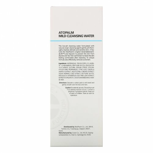 Atopalm, Mild Cleansing Water, 8.4 fl oz (250 ml)