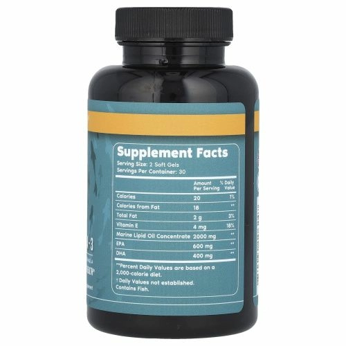 Primal Harvest, Primal Omega-3, 60 мягких таблеток