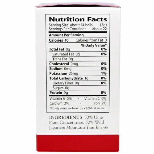 Eden Foods, Японская слива, драже, 2,28 унции (65 г)