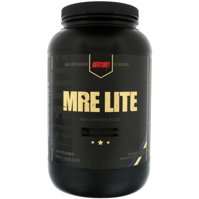 Redcon1, MRE LITE, заменитель пищи, фруктовый пирог с голубикой, 870 г