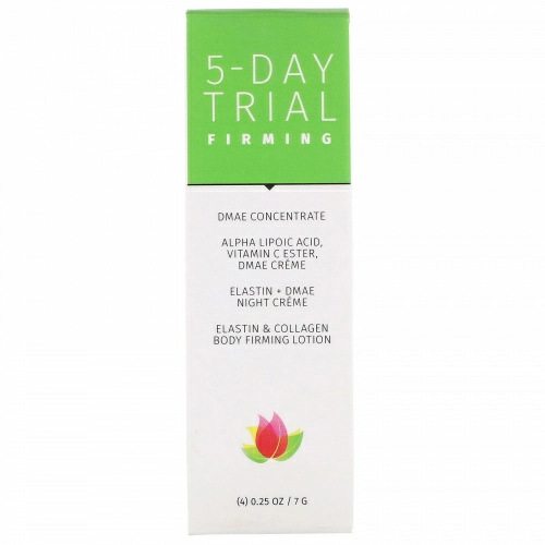 Reviva Labs, 5-Day Trial, Firming, 4 Piece Kit, 0.25 oz (7 g) Each