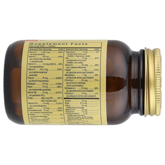 Solgar, Formula V ™ VM-75®, 60 таблеток