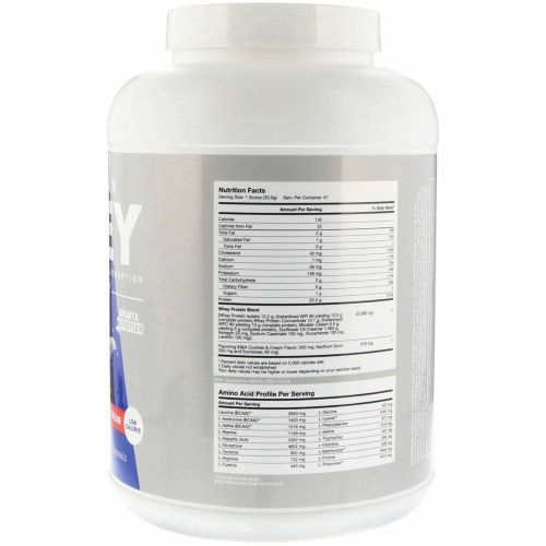 Sparta Nutrition, Spartan Whey, Double Stuffed Cookies & Cream, 5 lb