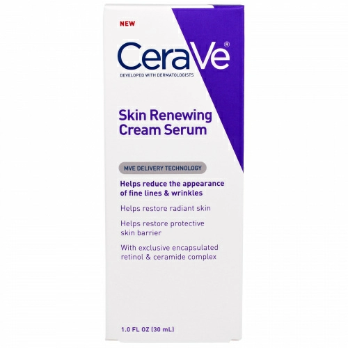 CeraVe, Регенерирующий Кожу Крем - Серум, 1 жидкая унция (30 мг)