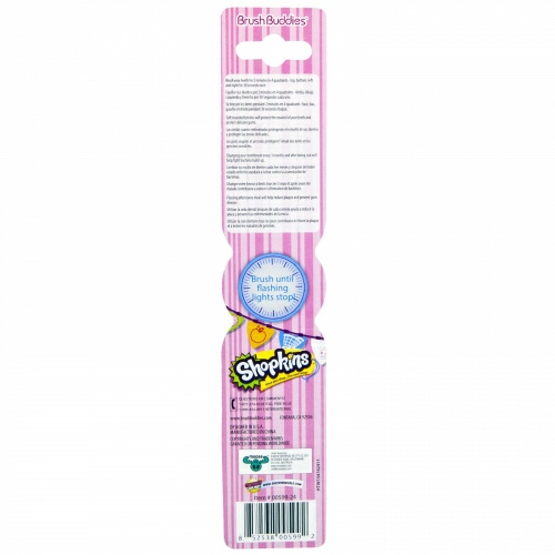 Brush Buddies, Shopkins, Toothbrush With Timer, 1 Toothbrush
