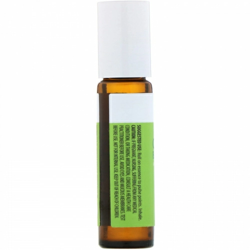 Aura Cacia, Органическая роликовая ароматерапия для балансировки чакр, открытие сердца, 9,2 мл (0,31 жидкой унции)