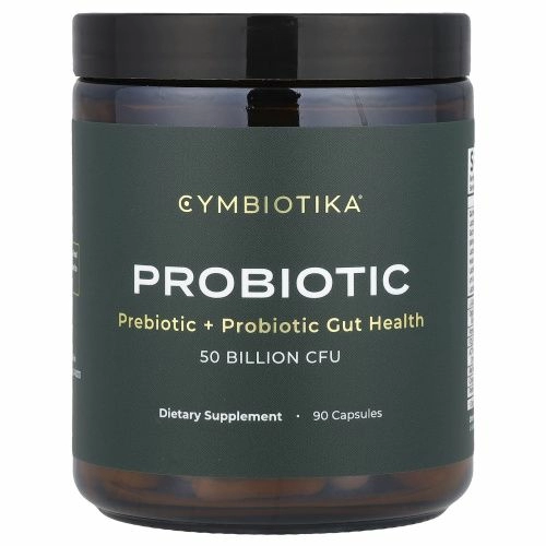 Cymbiotika, Пробиотик, 50 млрд КОЕ, 90 капсул