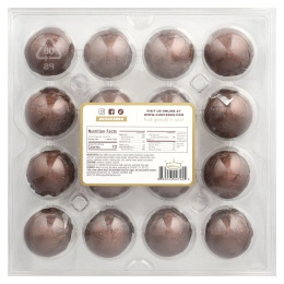 ChocZero, Королевский трюфель, темный, с фундуком, 240 г (8,5 унции)