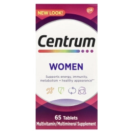 Centrum, Мультивитамины для женщин, 65 таблеток