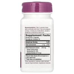 Nature's Way, гриб рейши, 376 мг, 100 веганских капсул (188 мг в 1 капсуле)