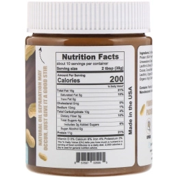 Buff Bake, Протеиновый арахисовый спред, шоколадная крошка, 368 г (13 унций)