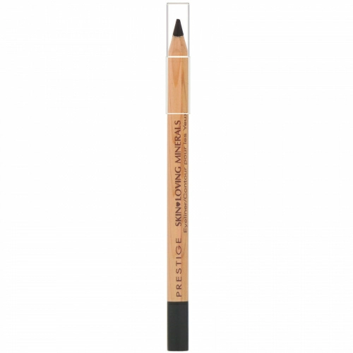 Prestige Cosmetics, Подводка для глаз Минералы с любовью к коже, Оникс, .035 унции (1.08 г)