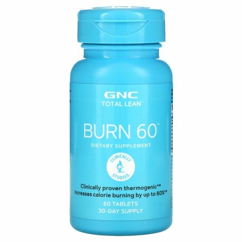 GNC Total Lean, Burn 60, 60 Tablets