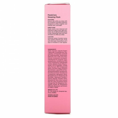 SkinRx Lab, MadeCera, Sleeping Mask, 1.69 fl oz (50 ml)