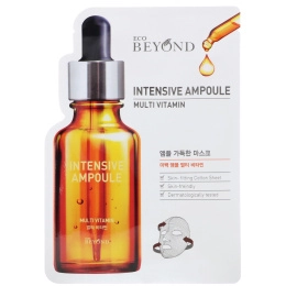 Beyond Fresh, Intensive Ampoule, Multi Vitamin Mask, 1 Sheet, 0.74 fl oz (22 ml)