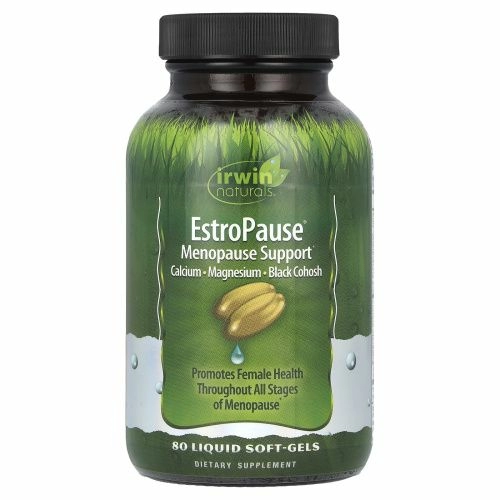Irwin Naturals, EstroPause, поддержка в период менопаузы, 80 капсул
