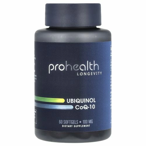ProHealth Longevity, Убихинол коэнзим Q-10, 100 мг, 60 мягких таблеток