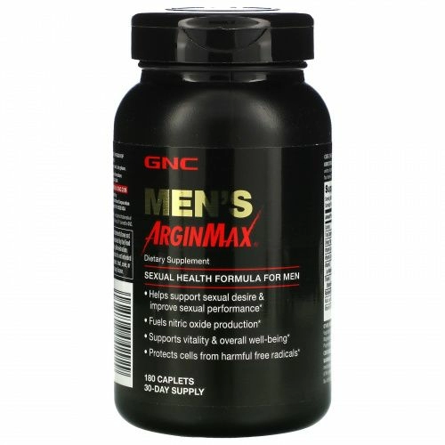 GNC, Men's ArginMax, 180 Caplets