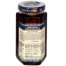 Chantaine, Пресервы люкс, четыре фрукта, 11,5 унции (325 г)