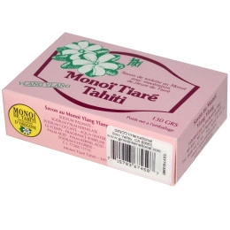 Monoi Tiare Tahiti, Мыло с кокосовым маслом, с запахом иланг-иланга, 130 г