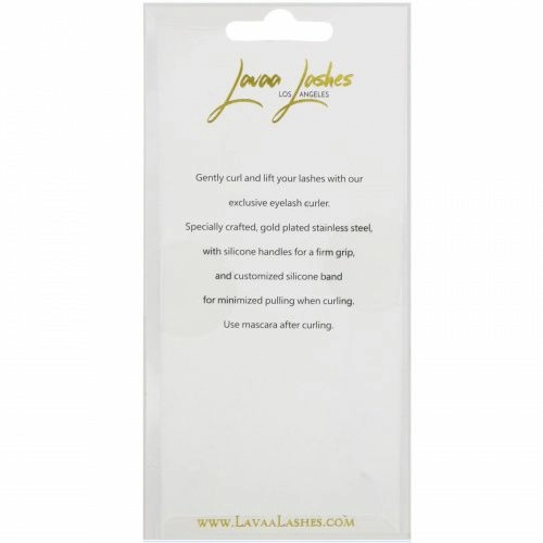 Lavaa Lashes, Щипцы для завивки ресниц, золотистые, 1 шт.