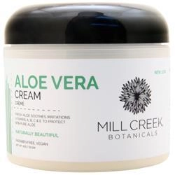 Mill Creek Botanicals, 80% Алоэ Вера Крем 4 унции