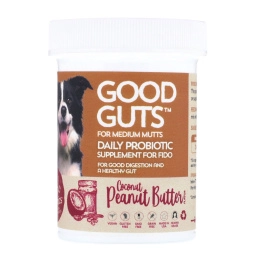 Fidobiotics, Good Guts, Daily Probiotic, For Medium Mutts, Coconut Peanut Butter, 6 Billion CFU, 1 oz (30 g)