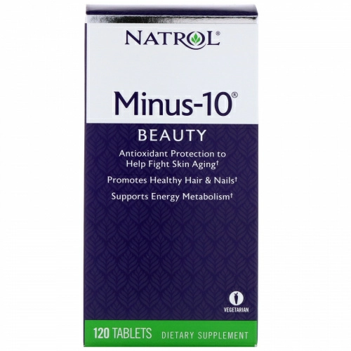 Natrol, Minus-10, 120 таблеток