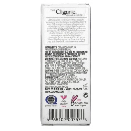 Cliganic, Органическое эфирное масло лаванды, 10 мл (2,6 жидк. Унции)