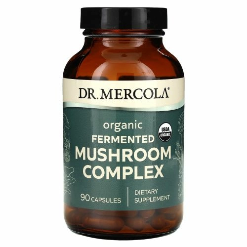 Dr. Mercola, Комплекс ферментированных грибов, 90 капсул