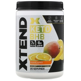 Xtend, Xtend, Keto BHB (бета-гидроксибутират), апельсин и манго, 332 г (11,7 унции)