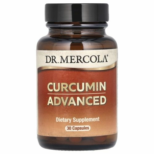 Dr. Mercola, улучшенный куркумин, 500 мг, 30 капсул