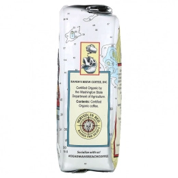 Raven's Brew Coffee, Deadman's Reach Coffee, органический кофе из цельных зерен, темная обжарка, 340 г (12 унций)