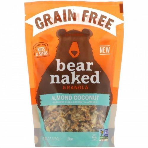 Bear Naked, Беззерновая гранола, миндаль и кокос, 226 г (8 унций)