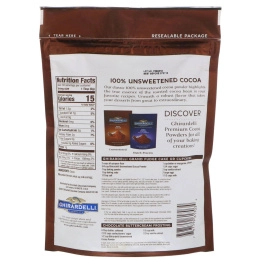 Ghirardelli, Premium Baking Cocoa, Unsweetened Cocoa Powder, 8 oz (227 g)