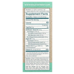 Wiley's Finest, CatchFree Omega, Тропическое манго, 125 мл (4,23 жидких унции)