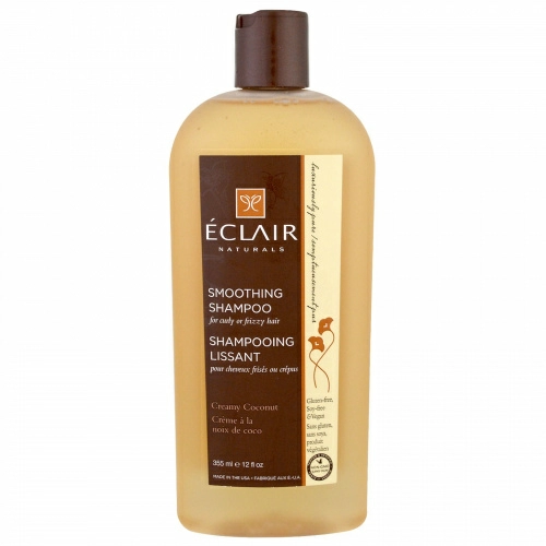 Eclair Naturals, Успокаивающий шампунь, мягкий кокос, 12 жидких унций (355 мл)