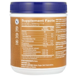 The Vitamin Shoppe, Гранулы лецитина, 454 г (16 унций)