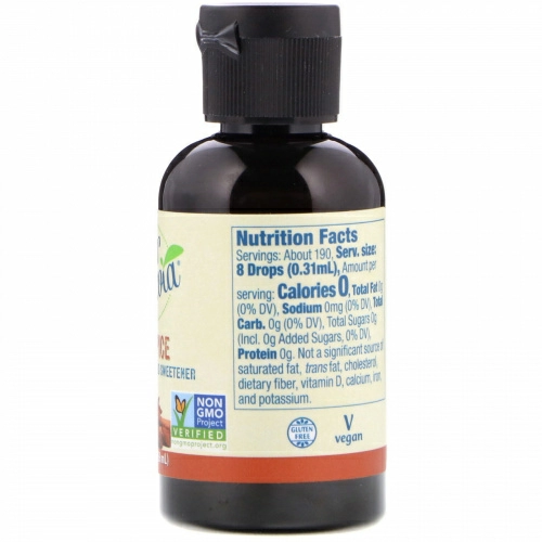 Now Foods, Better Stevia, жидкий подсластитель, пряность масала, 59 мл