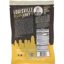 Louisville Vegan Jerky Co, Каролинское барбекю с дымком от Реубена, 3 унции (85,05 г)