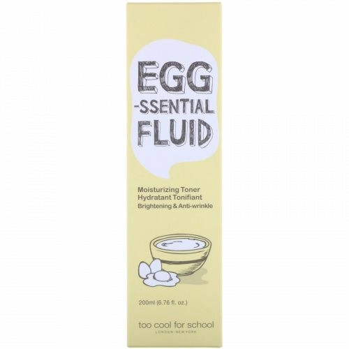 Too Cool for School, Egg-ssential Fluid, тоник для баланса влаги, 6,76 ж. унц. (200 мл)