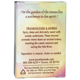 Kuumba Made, Ароматическое масло, ладан и мирра, 0.5 унций (14.7 мл)