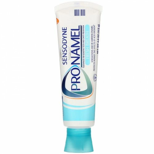 Sensodyne, ProNamel, зубная паста, «Свежее дыхание», волна свежести, 113 г