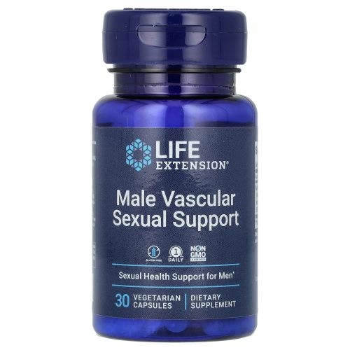 Life Extension, Поддержка сосудистой системы для сексуального здоровья мужчин, 30 вегетарианских капсул