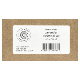 Pure Body Naturals, Эфирное масло лаванды, 118 мл (4 жидк. унц.)