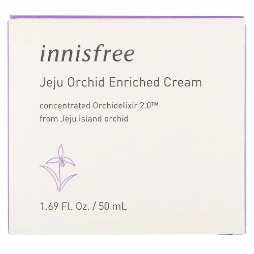 Innisfree, Обогащенный крем с экстрактом орхидеи, 50 мл