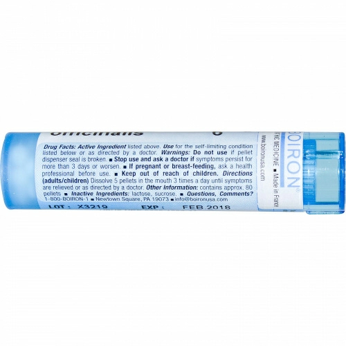 Boiron, Single Remedies, Хинное дерево (Cinchona Officinalis), 6C, приблизительно 80 гранул
