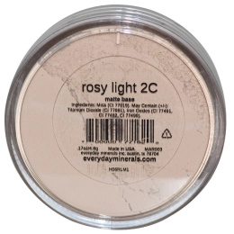 Everyday Minerals, Матовая основа, светло-розовый 2C, 0,17 унций (4,8 гр)
