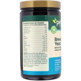 petnc NATURAL CARE, Естественный уход за животными, пивные дрожжи, вкус печени, для взрослой собаки, 1000 жевательных пастилок